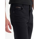 WRANGLER Texas Pamuklu Slim Fit Dar Kesim Esnek Jean Kot Pantolon, 36-30, W12S, Black-MW12S016100, Erkek