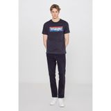 Wrangler Texas Pamuklu Slim Fit Erkek Jean Pantolon, Lacivert