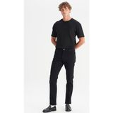 Wrangler Texas Pamuklu Slim Fit Esnek Dar Kesim Cepli Jean Pantolon Erkek Günlük Stil - 34 - Siyah