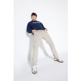 WRANGLER Texas Slim Fit Dar Kesim Normal Bel Dar Paça Esnek Bej Erkek Pantolon