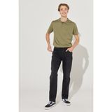 Wrangler Texas Slim Fit Dar Kesim Normal Bel Esnek Jean Kot Pantolon - 31 / 32 - Siyah