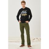 Wrangler Texas Slim Fit Dar Kesim Normal Bel Haki Esnek Pantolon - 29 / 32