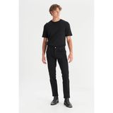Wrangler Texas Slim Fit Dar Kesim Normal Bel Haki Esnek Pantolon - 32 / 32 - Siyah
