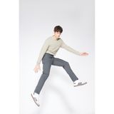 Wrangler Texas Slim Fit Dar Kesim Normal Bel Haki Esnek Pantolon - Canvas Gri - 36 / 34