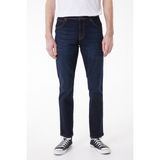 Wrangler Texas Slim Fit Dar Kesim Normal Bel Mavi Esnek Jean Kot Pantolon - 30 / 32 - Denim Mavi