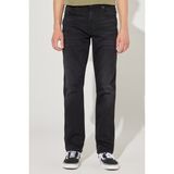 Wrangler Texas Slim Fit Dar Kesim Normal Bel Mavi Esnek Jean Kot Pantolon - 30 / 32 - Siyah