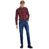 Wrangler Texas Slim Jean Kot Pantolon Erkek Jean Pantolon Mavi 32/30