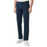 Wrangler Texas Slim Pantolon Erkek Pantolon, Koyu Deniz Mavisi, 36/32