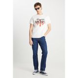 WRANGLER Texas Straight Fit Düz Kesim Normal Bel Pamuklu Esnek Mavi Jean Denim Pantolon