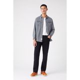 Wrangler Texas Straight Fit Erkek Jean Pantolon, Siyah, 36/32
