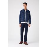 Wrangler Texas Straight Fit Normal Bel Denim Esnek Jean Kot Pantolon Erkek Günlük Kullanım İçin Kanvas Kumaş - Lacivert - 35 / 32