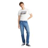 WRANGLER Texas Straight Fit Normal Bel Düz Paça Koyu Mavi Denim Jean Pantolon, 31/32, W12S, Heritage Haze-W12S00018357, Erkek