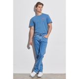 Wrangler Texas Straight Jean Pantolon Erkek 38 Beden Desenli Günlük Stil Mavi Renk
