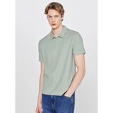 Wrangler Turkuaz Erkek Regular Fit Logo Baskılı Polo T-Shirt W2610158306 Erkek Polo T-Shirt - XL