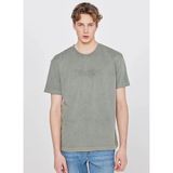 Wrangler Turkuaz Erkek Regular Fit Logo Baskılı T-Shirt W2610028306 Turkuaz T-Shirt - XL