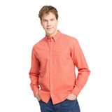 Wrangler Uzun Kollu Erkek Gömlek, Turuncu, XL