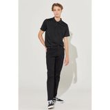 Wrangler W12SEA001 Texas Slim 001 Black Erkek Slim Texas Slim Pantolon - Siyah - 30 - 32