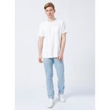 Wrangler W15QJX31R Greensboro 31R Whitewater Erkek Regular Straight Greensboro Regular Straight Jean Pantolon - Buz Mavisi - 32 / 30