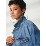 Wrangler W231616XT Lacivert Uzun Cepli Oversize Yazlık Kadın Ceket
