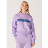 Wrangler W232302816 Lila Kapüşon Yaka Kadın Sweatshirt