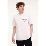 Wrangler W241299100 Loose Fit Grafik Logo Erkek Tişört