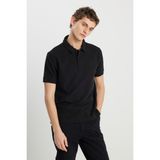 Wrangler W2510720001 Siyah Erkek Polo Yaka T-Shirt - XL