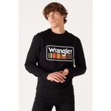Wrangler W646H1001 Siyah Erkek Sweatshirt