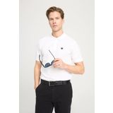 Wrangler W7D5K4XX2T989 Polo Yaka Beyaz Erkek T-shirt