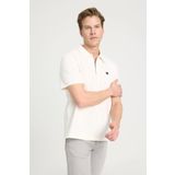 Wrangler W7NQ2052861Y Polo Yaka Beyaz Erkek T-shirt
