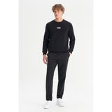 Wrangler WM01200001001 Siyah Erkek Tencel Kumaş Slim Fit Chino Beli Lastikli Pantolon