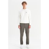 Wrangler WM01200001UU Haki Erkek Tencel Kumaş Slim Fit Chino Beli Lastikli Pantolon