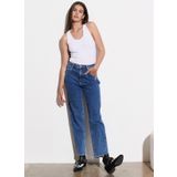 Wrangler Yüksek Bel Dar Paça Mom Fit Kadın Denim Pantolon W27M16Z18