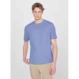 WRANGLER%100 Pamuk Regular Fit Bisiklet Yaka Basic Premium Tişört Indigo, 3XL, W2610159, Indigo-W2610159TF, Erkek