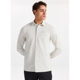 WRANGLER%100 Pamuk Regular Fit Normal Kesim Gri Gömlek, XL, W2520584, Gray-W2520584035, Erkek