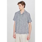 WRANGLER%100 Pamuk Relaxed Fit Rahat Kesim Gömlek Yaka Kısa Kollu Gömlek, L, W2610071, Multi-W2610071900, Erkek
