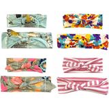 Wrapables® Mommy and Me Boho Saç Bandı, Çiçekli Eğlenceli