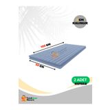WRAPPACCK 5 ADET 2CM Strafor 28-30DANSİTE SERT XPS MAVİ Levha Köpük 50cmX100 Cm KUTULU PROSAN
