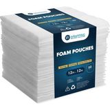 Wrappıng Maılers Solutıon 50'li Paket Köpük Torbalar 12"X12", Taşıma ve Paketleme Malzemeleri, Kupa, Bardak, Bardak ve Tabakları Koruyun - 41 Delft Blue