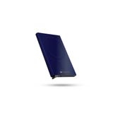 Wrapsol Magsafe Mekanizmalı Kartlık Rfid Korumalı Alüminyum Otomatik Kredi Kartlık Renkli Metalik Mavi