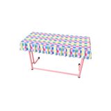 wren textile Okul sıra örtüsü tekli satış pembe kareli