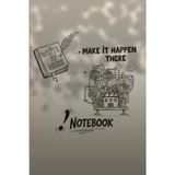 Write It Here, Make It Happen There: One hundred motivational reasons to write down your thoughts, dreams, and goals.