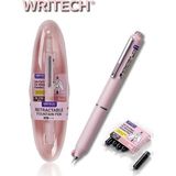 Writech Basmalı Dolma Kalem +5 Yedek Kartuş Hediyeli (Mavi Mürekkep) - Pembe