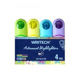 Writech Highlighters Astronaut (Fosforlu Kalemler) 4'Lü Neon Renkler