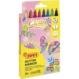 Writech Jovı 1608G Glıtter Marker Parlak Keçeli Kalem - 8 Renk