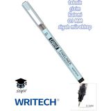 Writech Teknik Çizim Kalemi Siyah Mürekkep Drawing Pencil Metal Klips Çelik Uç - standart - Çok Renkli