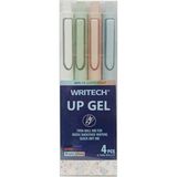 Wrıtech W-0154 Up 0,5mm Mavi Jel Kalem - 4'lü - TÜKENMEZ - STANDART - Renkli