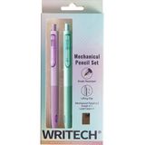 WRITECH W-5154 HEDİYE SET 0,5MM (YEŞİL-MOR)VERSATİL KALEM SETİ BLİSTER
