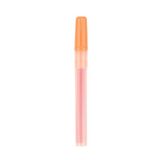Wrıtech W-805S Basmalı Fosforlu Kalem Yedek Tüp Pastel Koyu Turuncu - 12'Li Kutu