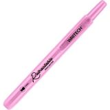 Writech W-805S Pastel Pembe 12 Adet Basmalı Fosforlu Kalem Yumuşak Vurgular İçin İdeal