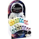 Writech W-8154 Astronot Pastel Renkler 4'lü Fosforlu Kalem Seti